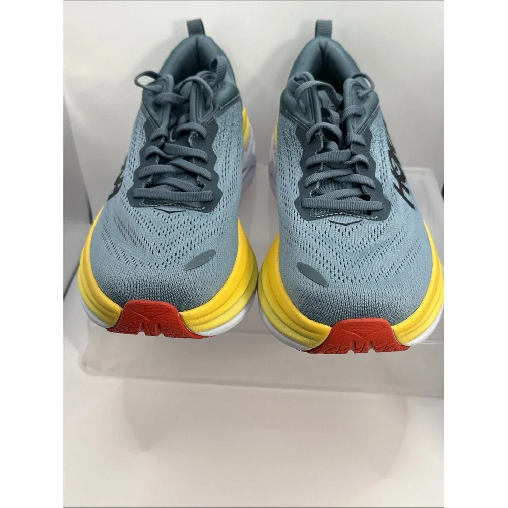 Hoka Bondi 8 Mens Running Shoes Goblin Blue 1123202 GBMS Size 9D Sneaker